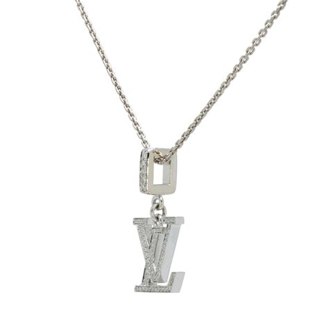 louis vuitton neckles|Louis Vuitton necklace with diamond.